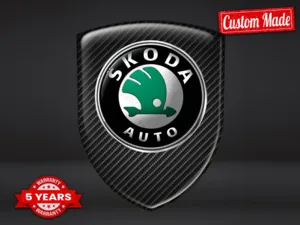 Skoda Selbstklebendes Etikett Universal Hochwertig Robust